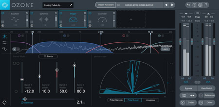 iZotope Ozone 8 GUI