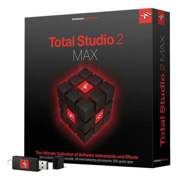 IK Multimedia Total Studio 2 MAX box