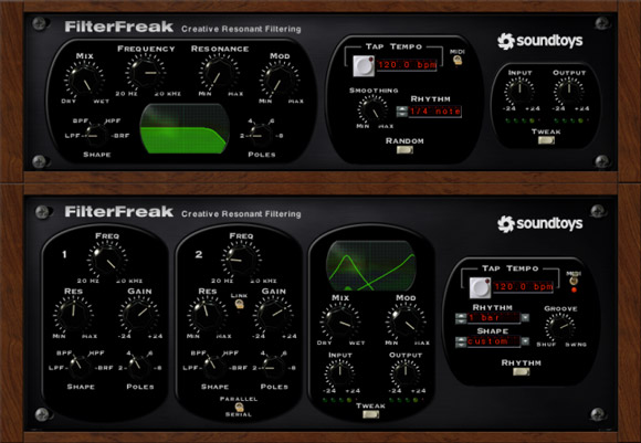 Soundtoys FilterFreak 1 and 2